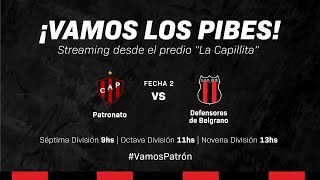 Patronato vs Defensores de Belgrano  Fase 2 Fecha 2  Octava División [upl. by Ryle]