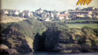 Steamship trip to Lundy Island England 1965ish old cine film [upl. by Allebara]