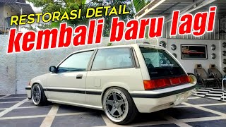 review Honda Civic wonder sb3 1986 keren banget  Climax Garage [upl. by Drusie]