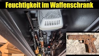 Feuchtigkeit im Waffenschrank  die LÖSUNG [upl. by Rabkin]