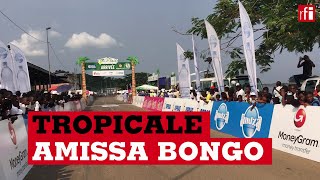 Tropicale Amissa Bongo J1  victoire de lAllemand Lucas Carstensen cyclisme [upl. by Melly]