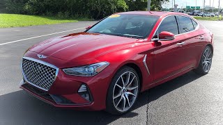 2019 Genesis G70 20T Sport 6Speed Manual  POV Review [upl. by Nywrad832]