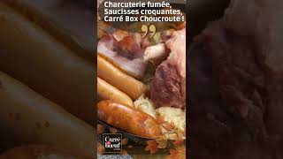 Choucroute charcuterie fumée et saucisses croquantes [upl. by Lebar]