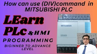 how can useDIVcommand in Mitsubishi plc [upl. by Arley]