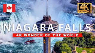 🇨🇦 Niagara Falls Wonder of the World Walking Tour  Canada  4K HDR  60fps [upl. by Akisey]