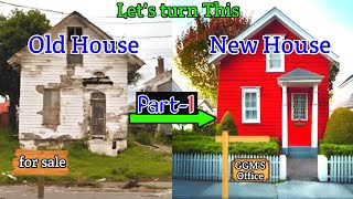 I Renovated An Old House into New House  House flipper  Ep1 [upl. by Eillen696]