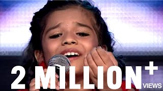 Baby Sreya Jayadeep Singing quot Malargale Malargale quot  Cover  Trending Video SIIMA 2016 [upl. by Dhiman]