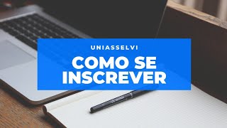 Como se inscrever na Uniasselvi [upl. by Nicole]