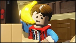 LEGO Dimensions  100 Complete Guide  Back to the Future Level All Minikits [upl. by Vezza]