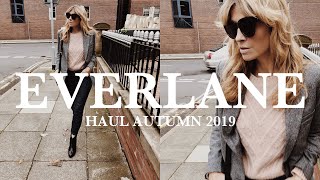 EVERLANE HAUL amp REVIEW  AUTUMN WINTER 2019  AD [upl. by Odella]