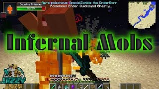 Infernal Mobs Mod Showcase  Minecraft 18 1710 172 amp 164 [upl. by Markiv561]