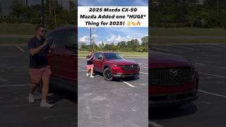 Check Out the BIG Addition on the 2025 Mazda CX50 its a Game Changer [upl. by Ardisj]