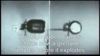 grenade detonation in slow motion [upl. by Conn820]