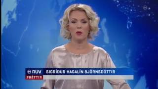 News IntroOutro  Iceland RÚV [upl. by Airtal]