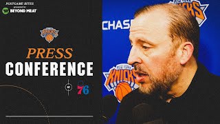 Tom Thibodeau  New York Knicks Postgame Press Conference  February 22nd 2024 [upl. by Neeroc944]