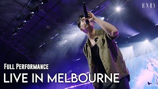 HENRY  Live in MelbourneFull Performance [upl. by Drummond]