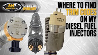 How to Find Trim Codes on Diesel Fuel Injectors [upl. by Nyrac105]