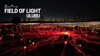 Field of Light Uluru  Light Show at Ayers Rock Resort [upl. by Rawde]