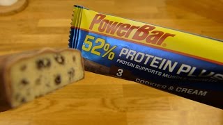 Powerbar Protein Plus 52 Cookies amp Cream [upl. by Liuqnoj811]