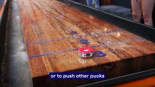 How to play Table Shuffleboard  Zagrywki [upl. by Forsta390]