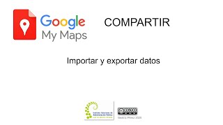 UD 4 My maps IMPORTAR Y EXPORTAR DATOS [upl. by Joceline837]