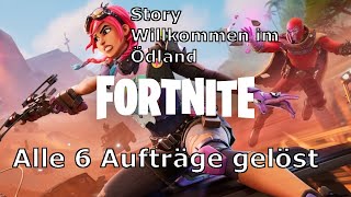 Willkommen im Ödland  alle Quests Guide  Fortnite Kapitel 5 Saison 3 [upl. by Adnwahsor588]