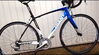 Giant Defy Alliance 2013 Road Bike [upl. by Eidas]