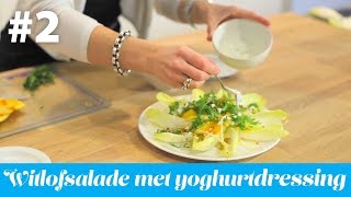 2  Witlofsalade met yoghurtdressing  Receptenvideos Cure4Life [upl. by Yttocs]