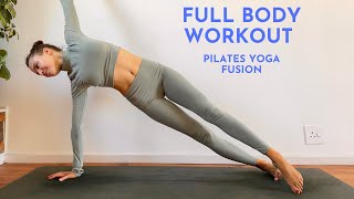 19 Min Pilates Yoga Fusion  Full Body Workout [upl. by Jacquetta]