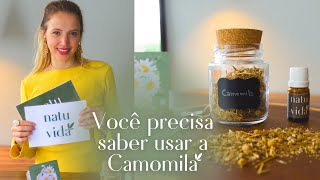 Camomila pra que serve no cabelo acalma mesmo como usar [upl. by Mihar]