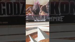 GodzillaXKong the new empire in IMAX 3D 🦍🦖 movie imax 3d godzilla kong monsterverse ytshorts [upl. by Nogras]