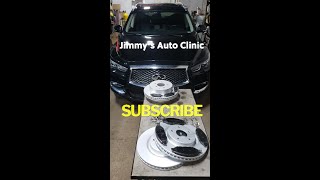 Infiniti QX60 2019  Pads amp Rotors How To  Replacement short [upl. by Elocan]