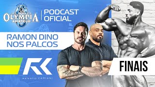 FINAIS RAMON DINO NO PALCO MR OLYMPIA BRASIL 2024 AO VIVO DA FEIRA  IRONCAST 399 [upl. by Cupo552]