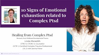 10 Signs of Emotional exhaustion related to Complex Ptsd [upl. by Egin286]