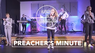 Preachers Minute vom 16092018  Kirche in Bewegung [upl. by Hplar991]