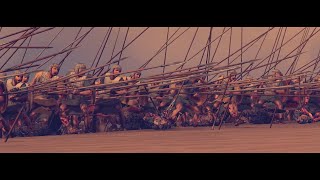 Battle of the Nile 47 BC Julius Caesar V King Ptolemy XIII  Total War Rome 2 historical battle [upl. by Aidua]