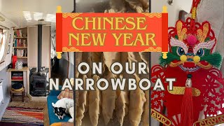 This is NOT a Narrowboat Tour  Chinese New Year on Board [upl. by Everick]