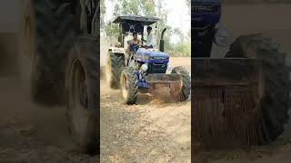 Faram Tracka 60 4X4 👑🚜Mileage you have any farmer farming stunt youtube🌾 music tractorvideos🌛😥 [upl. by Lalla636]