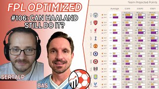 FPL Optimized Analytics Podcast  Episode 106  GW9 Can Haaland Still Do It [upl. by Eneg]