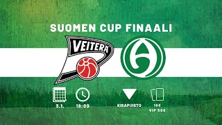 Suomen Cup Finaali Veiterä  Akilles Live [upl. by Lajet887]