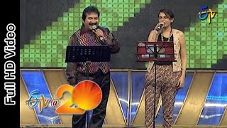 Mano and Pranavi Performs  Aata Kavala Pata Kavala Song in Vizag ETV  20 Celebrations [upl. by Nikoletta]