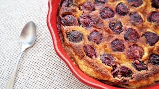 LE VRAI CLAFOUTIS TRADITIONNEL AUX CERISES🍒 [upl. by Pasadis]