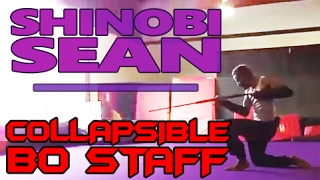 Amazing Collapsible Bo Staff with Shinobi Sean [upl. by Kendy]