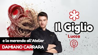 A Pranzo al ristorante IL GIGLIO ⭐️ 1 Stella Michelin e merenda da DAMIANO CARRARA a Lucca [upl. by Alacim]