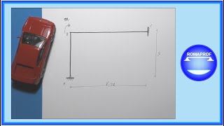 METODO DELLE DEFORMAZIONI PROCEDURA NORMALE STRUTTURA AD quotLquot CON CERNIERA ED INCASTRO  822 [upl. by Ahsad411]