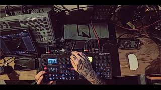 Elektron Syntakt amp Digitakt Stereo sample  Ambient Test [upl. by Alake535]