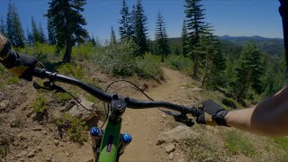 Downieville Downhill Full Run  Downieville CA MTB [upl. by Aimil452]