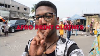 Afro Print Clothes  Kinshasa [upl. by Eseekram]