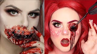 Special Effects Makeup Transformations 2018  Halloween SFX Makeup Tutorials [upl. by Ekard443]