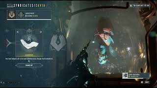 Warframe Ranking up with the Cavia in Sanctum Anatomica from 1 to 2 [upl. by Lyns]